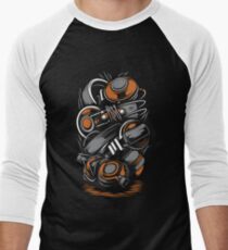 Headphones Men's Baseball ¾ T-Shirt