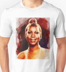 Aretha Franklin, Music Legend Unisex T-Shirt