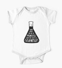 WHY BE A PRINCESS? #stem One Piece - Short Sleeve