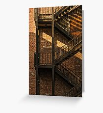 Up and Down Greeting Card