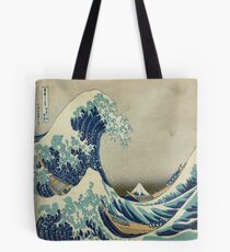 Vintage poster - The Great Wave Off Kanagawa Tote Bag