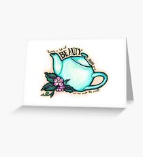 The Office Teapot Greeting Card