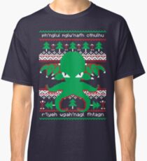 Cthulhu Cultist Christmas - Cthulhu Ugly Christmas Sweater Classic T-Shirt