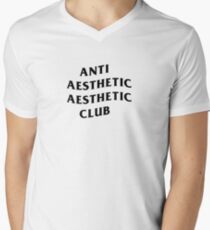 ANTI SOCIAL CLUB AESTHETIC Men's V-Neck T-Shirt