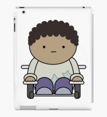 Kid in Wheelchair iPad Case/Skin