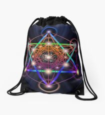 Sacred Geometry 5 Drawstring Bag