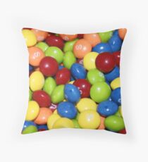 skittles plush pillow