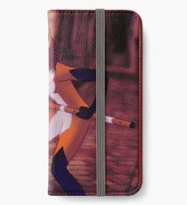 Rena Rouge in the cobbled ally iPhone Wallet/Case/Skin