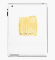 Pantone-Gelb-Muster iPad-Hülle & Klebefolie