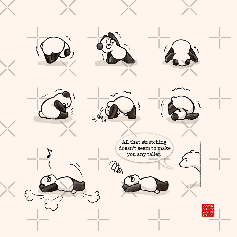 Thats A Funny Yoga Position By Panda And Polar Bear Thats A Funny Yoga Position By Panda And Polar Bear