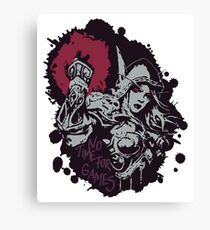 Sylvanas has no time for games Canvas Print