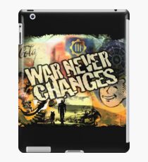 War Never Changes iPad Case/Skin