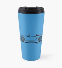 987 Porsche Boxster Top Down Travel Mug