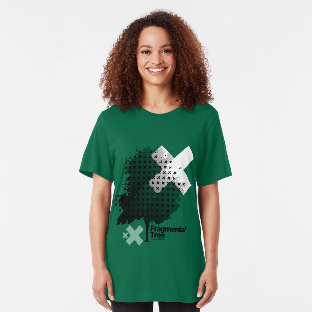 Fragmental Tree /// Slim Fit T-Shirt