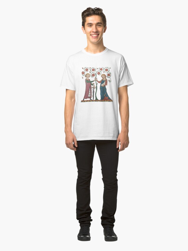 Alternate view of Medieval Couple, German circa 1250 Classic T-Shirt