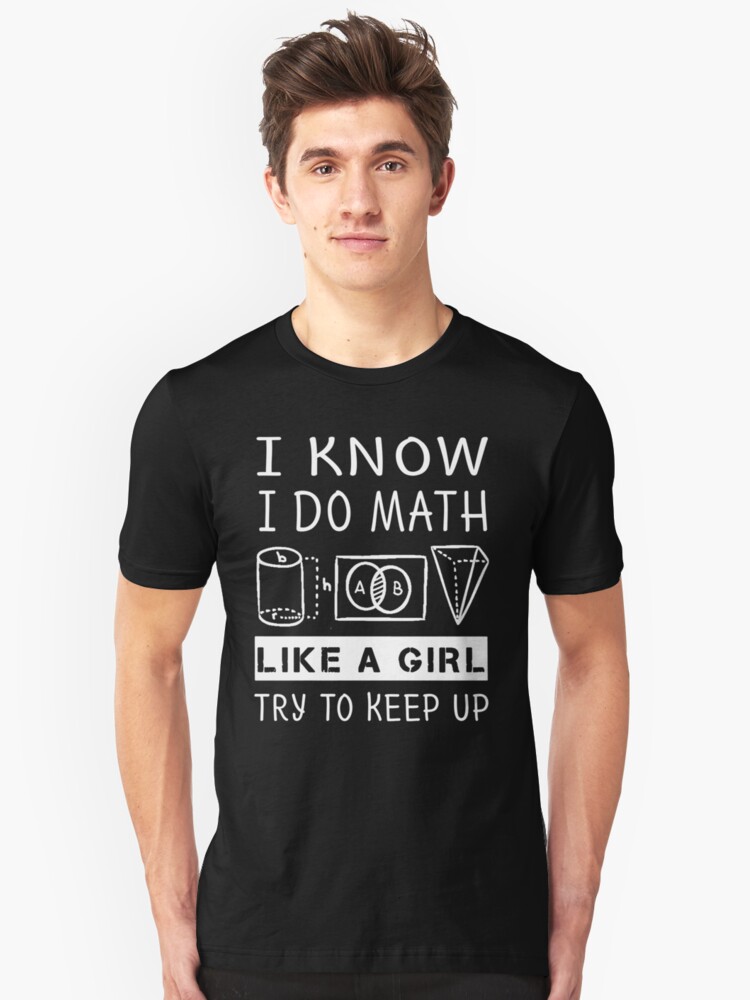 funny math t shirts