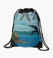 Gateway To Portofino Drawstring Bag