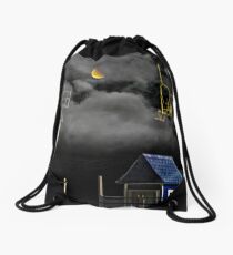 Moonlight Ride Drawstring Bag