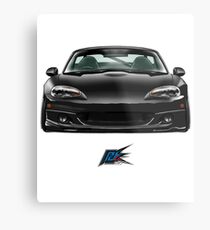 MAZDA miata NB solid black Metal Print