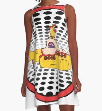 The Beatles, Yellow Submarine, Sea of Holes A-Line Dress