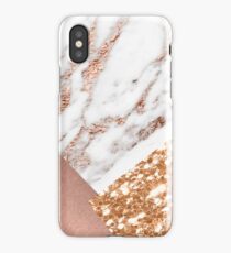 Layered rose gold iPhone Case