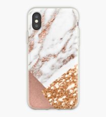 Layered rose gold iPhone Case