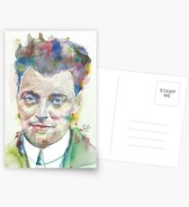WOLFGANG PAULI - watercolor portrait.1 Postcards