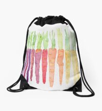 Carrots are cool Drawstring Bag