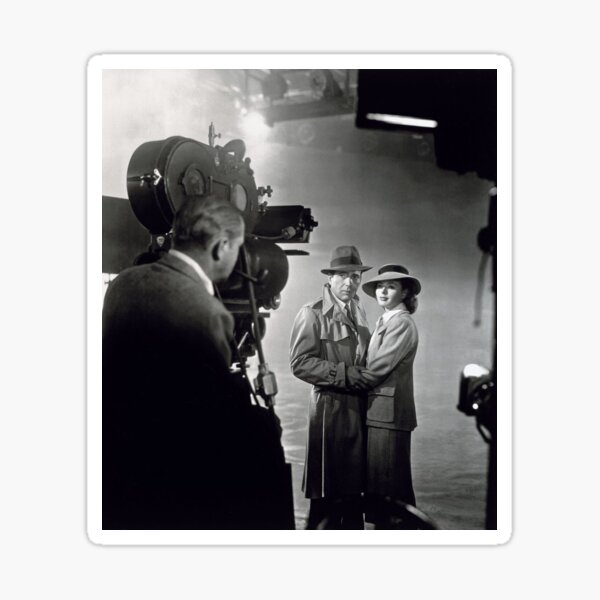 Sam Bogart Beauty Handsome OldSchool Movie Black White Poster Drama Casablanca