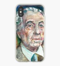 FRANK LLOYD WRIGHT - watercolor portrait.2 iPhone Case