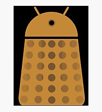 Droidarmy: Dalek - Dalek Gold Sticker Photographic Print
