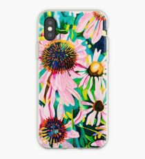 Pink Arboretum Flowers - Marker iPhone Case