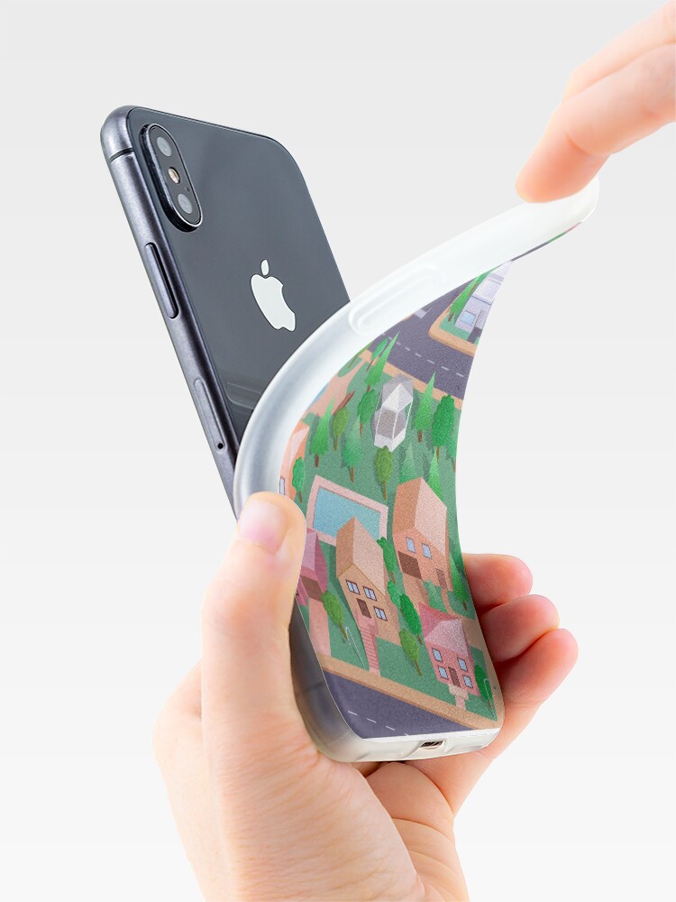 Alternate view of Vector City iPhone Case & Cover