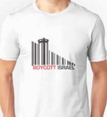 Boycott Israel (wall version) Unisex T-Shirt