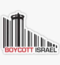 Boycott Israel (wall version) Sticker