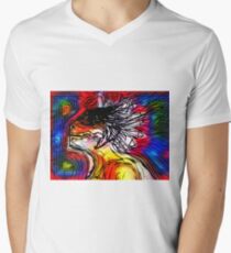 New Age Reptilian Men's V-Neck T-Shirt