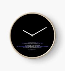 20 year coma Clock
