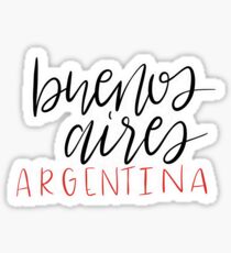 Buenos Aires Argentina Sticker