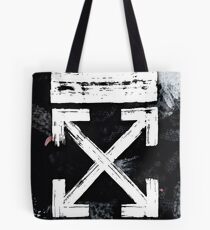 OFF WHITE Galaxy Brushed Tote Bag