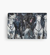 Battle of the Canvas Print