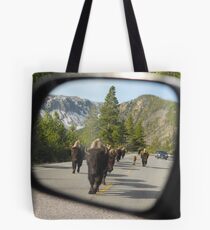 Objects in Mirror... Tote Bag