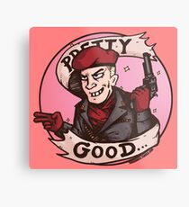 Ocelot 'Pretty Good' - Metal Gear Solid 3: Snake Eater Metal Print