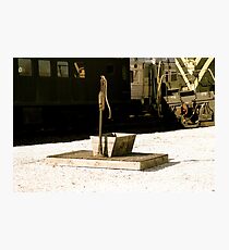 Cape May Shorelines Aged Water Pump Photographic Print