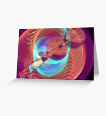 Shapes and patterns Greeting Card