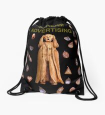 Scream Advertising Drawstring Bag