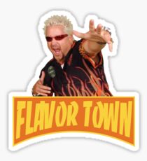 Pegatina Guy Fieri - Flavortown