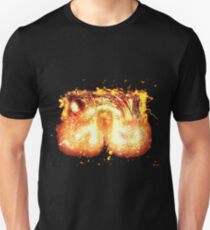 Time machine steampunk burning Unisex T-Shirt