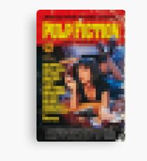 Pulp Fiction pixelated Canvas Print