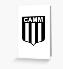 Tarjeta de felicitación club atletico mariano moreno