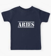 Aries (white) Kids Tee